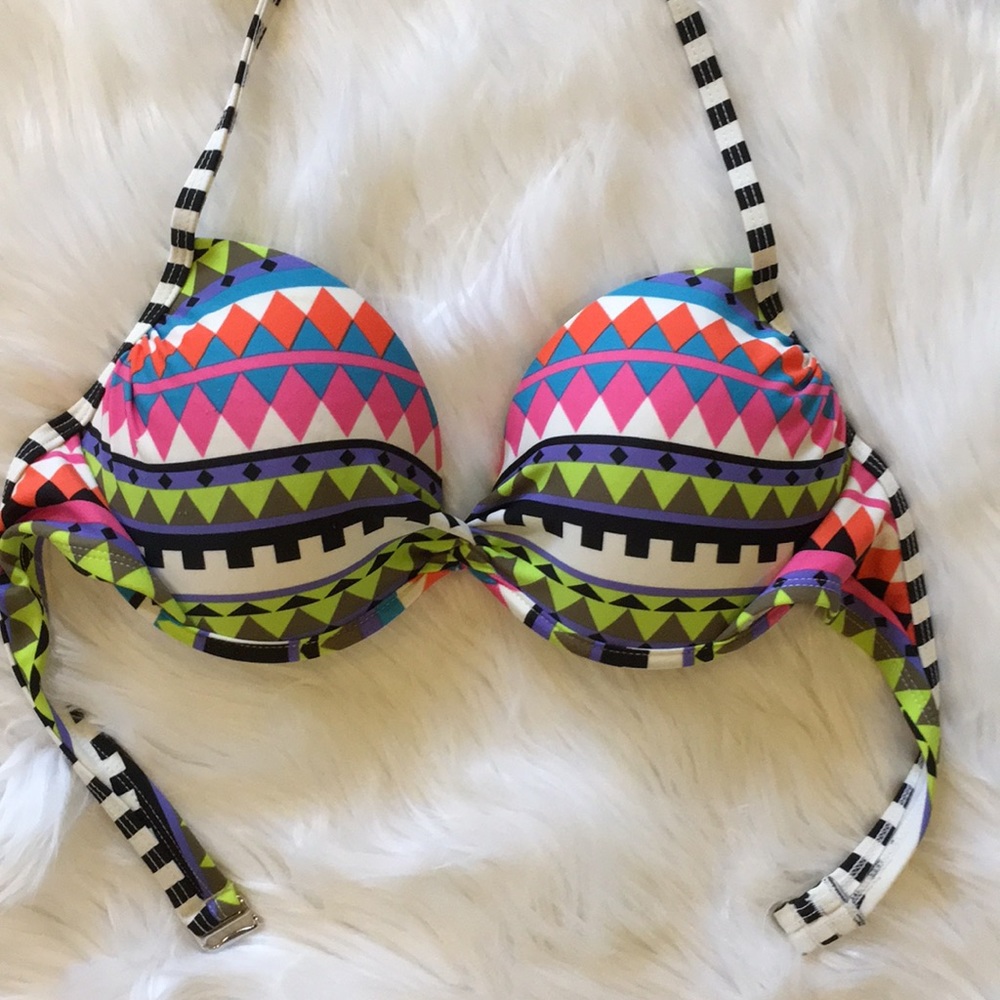 Xhilaration. By Target Multi Print Swimsuit Top